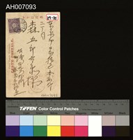 日治時期原住民風俗文化明信片藏品圖，第3張
